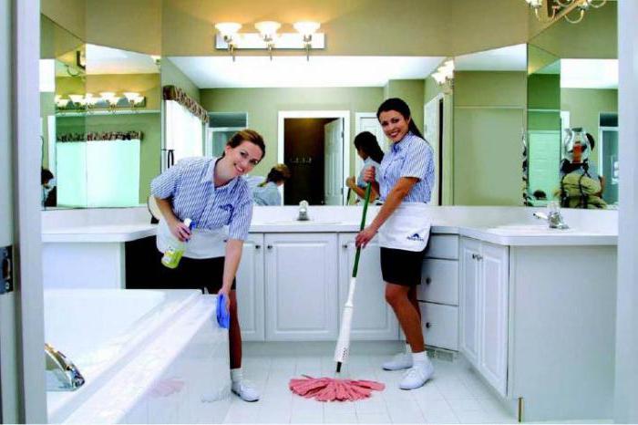 maid duties in a sanatorium