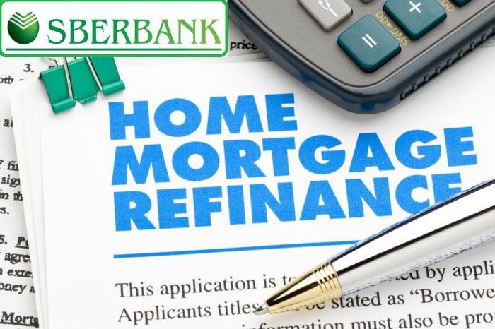 Sberbank refinansiering av inteckning