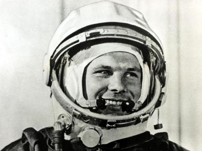 enastående medborgare i Ryssland Yuri Gagarin
