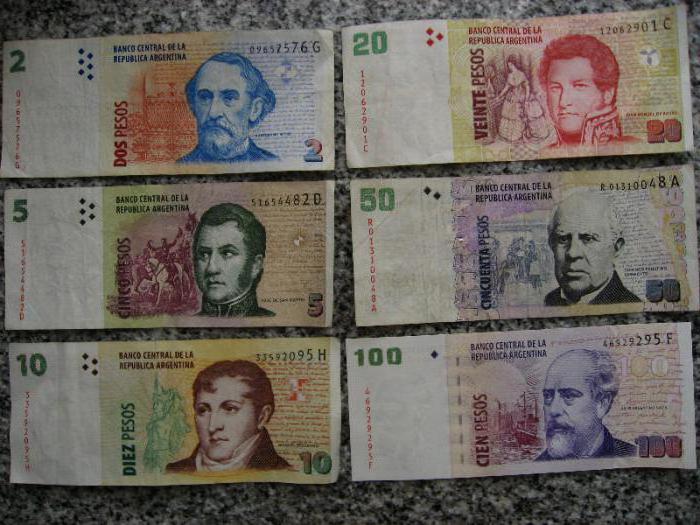 Argentina měna