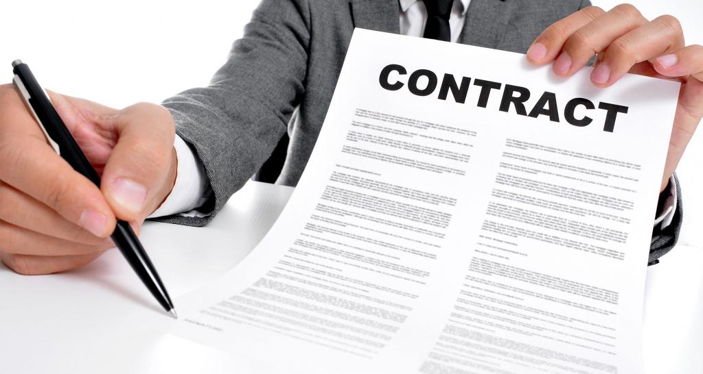 Lagstiftningen för att underteckna ett avtal om tilldelning av leasingrättigheter