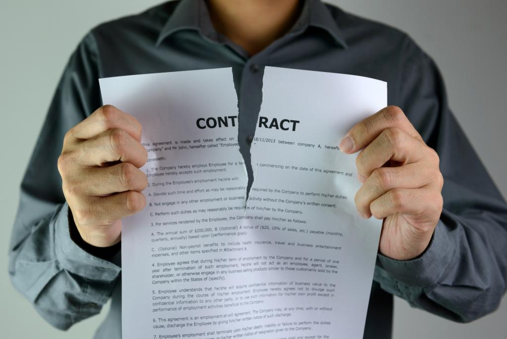 Villkor för kontraktet för tillhandahållande av tjänster