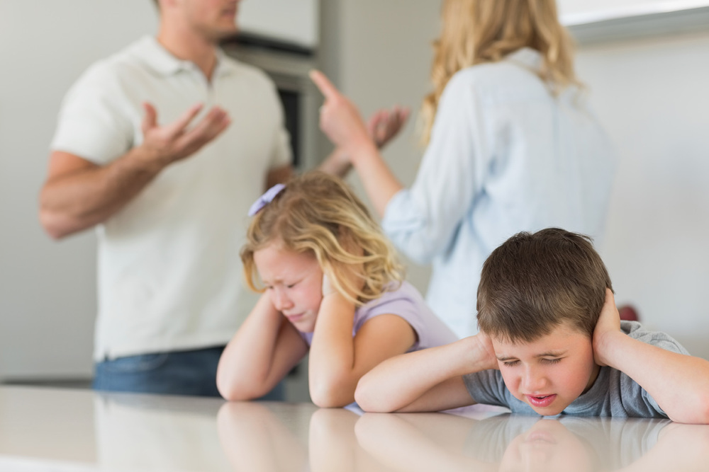 Udělejte rozvod v přítomnosti nezletilých dětí