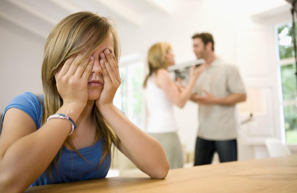 Skilsmässa i närvaro av mindreåriga barn