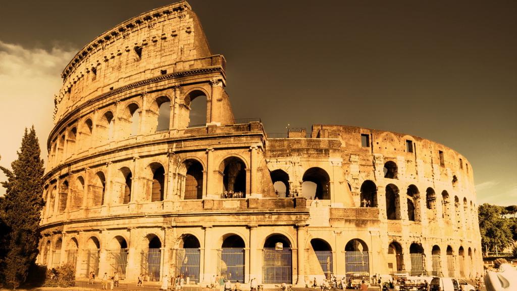 Az ókori Róma nagyságának egyik szimbóluma