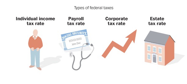 أنواع معدلات الضريبة