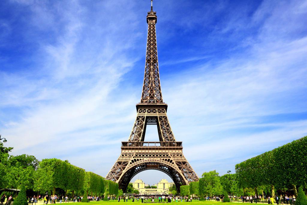 Eiffeltornet som symbol för Frankrike