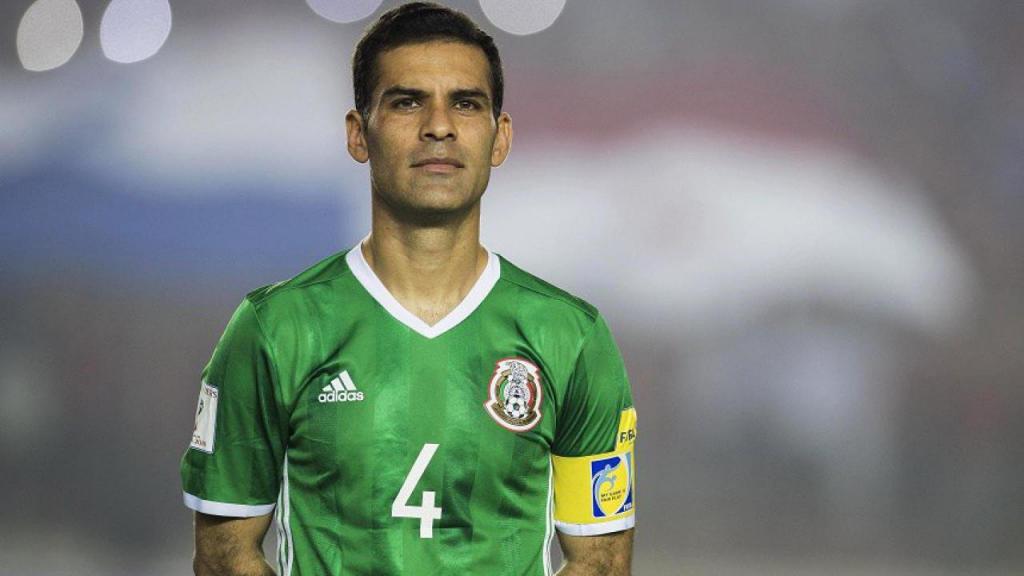 Mexikanska veteranfotbollslaget Rafael Marquez