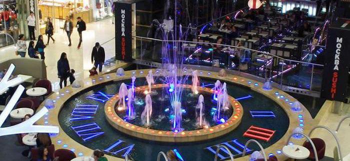 Shopping and entertainment centers in Moscow