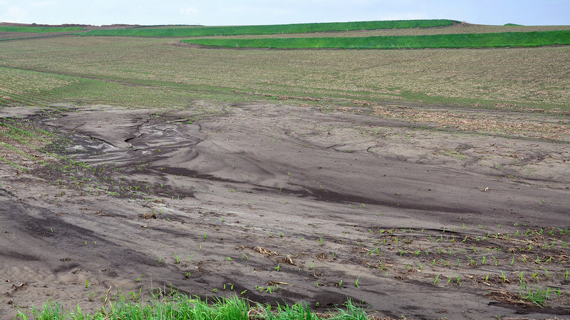 Eroze zavlažované půdy