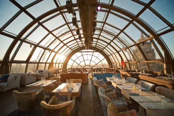 intressanta restauranger och kaféer i Moskva