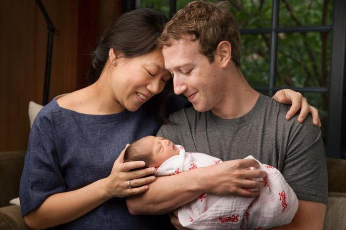 Mark Zuckerberg με τη γυναίκα και τα παιδιά του