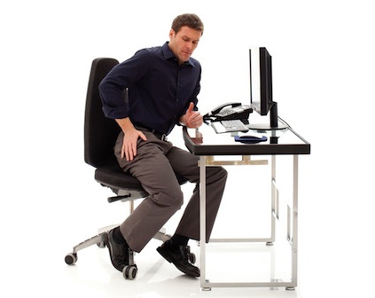 computer stoel