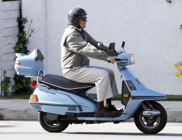 50 kubieke scooter heeft rechten nodig in Rusland