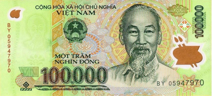 směnné kurzy vietnamský dong