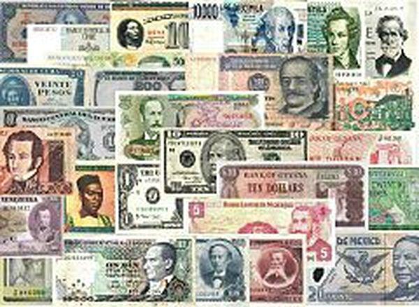 Kansallisten valuuttojen tyypit