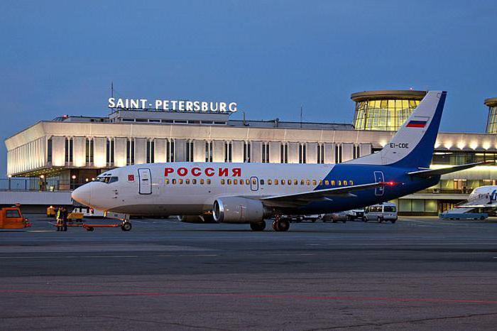 hur många flygplatser i St. Petersburg