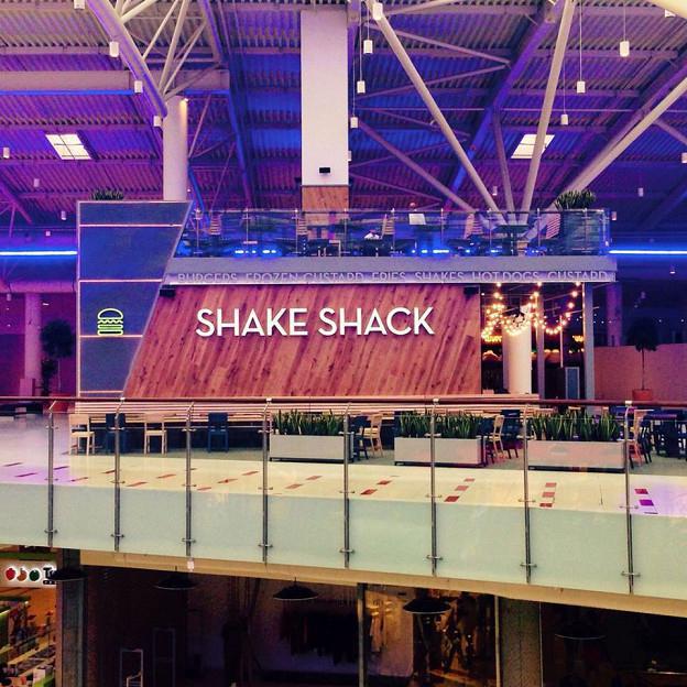 livrarea de shack shake la Moscova