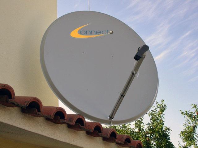 направете безплатен интернет чрез сателитна антена