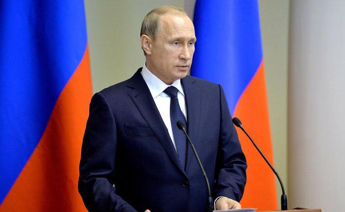 Putyin a Szövetségi Közgyűléshez.