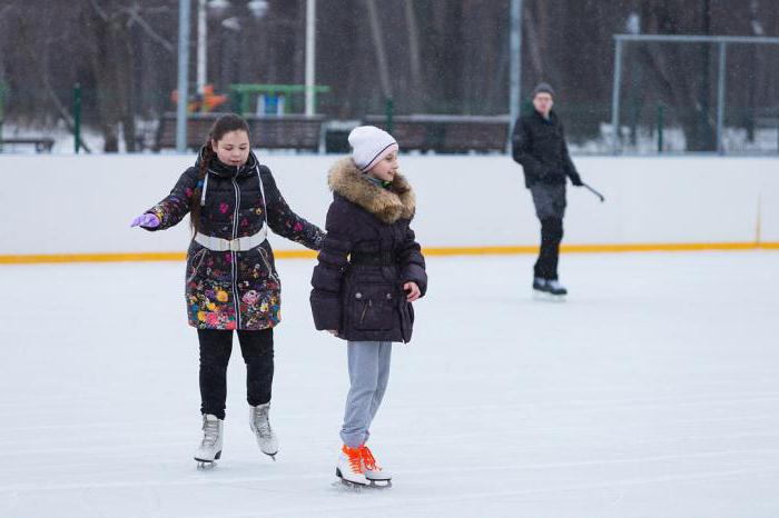 patinoare artificiale la Moscova gratuit