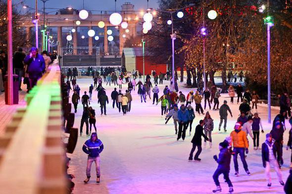 patinoare artificiale gratuite la Moscova