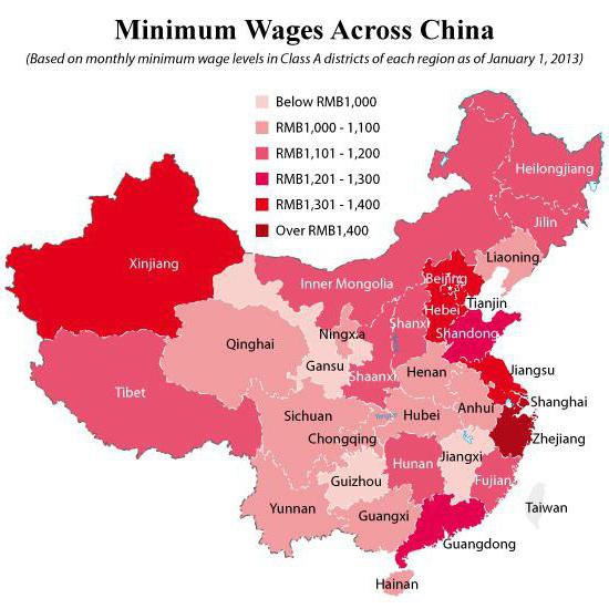 Kína az átlagos fizetésnél felülmúlta Oroszországot