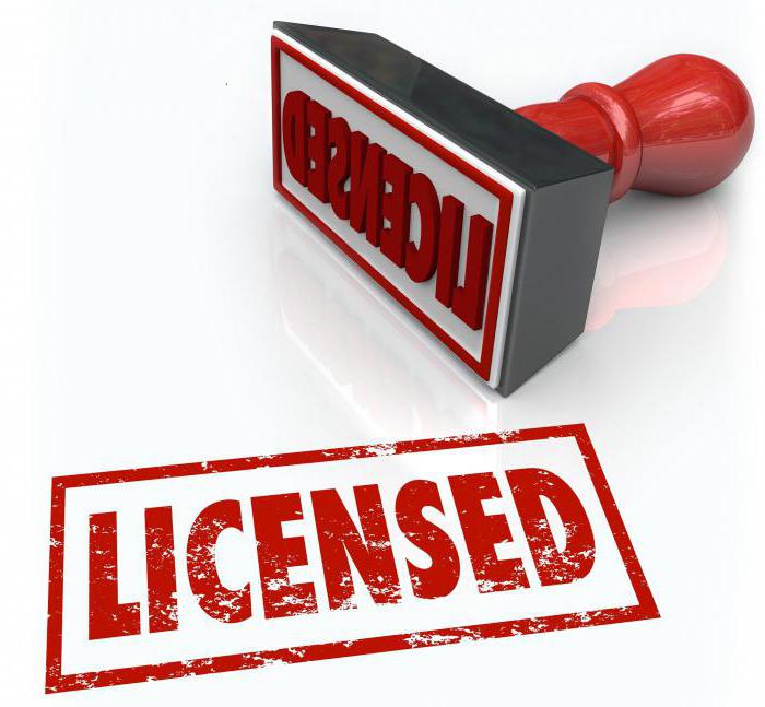 activities of the licensing authority