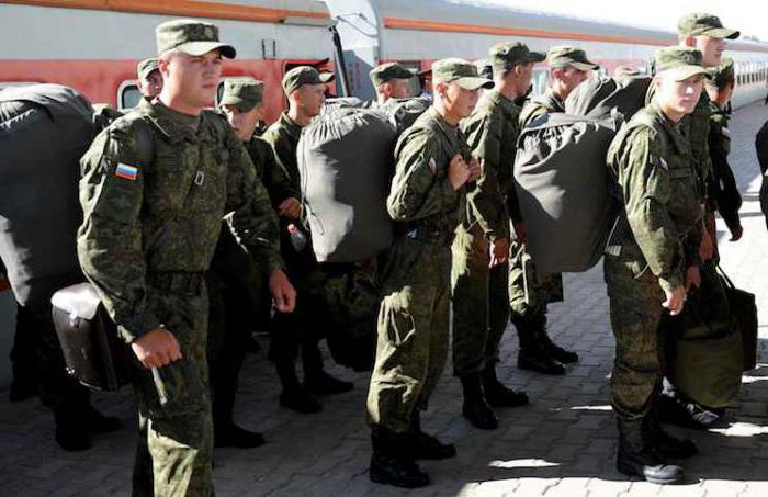 katonai szolgálat Oroszországban