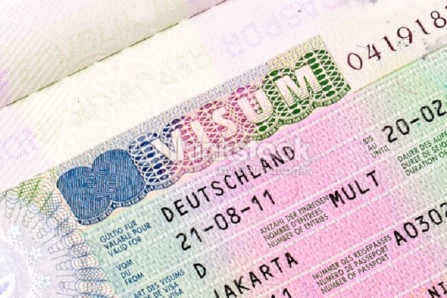Německé vízum