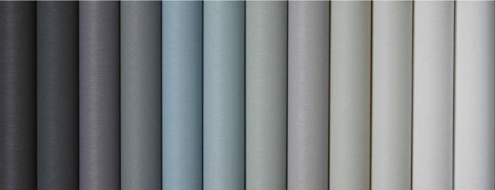 Fabrics for the production of roller blinds