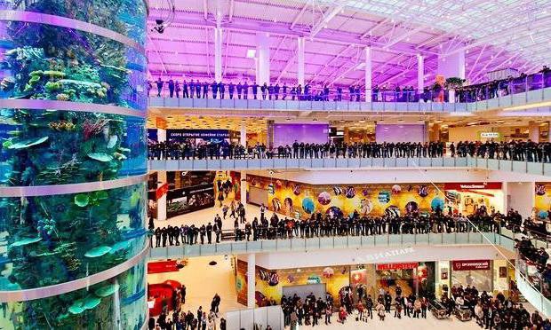מרכז הקניות הגדול ביותר במוסקבה