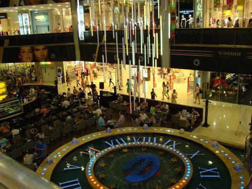 Moscow large shopping and entertainment centers