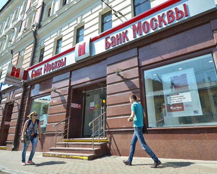 Bank van Moskou in St. Petersburg