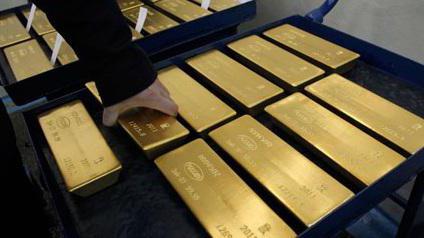Goldreserve von Russland.