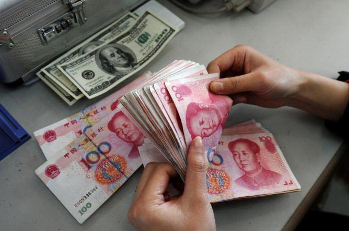 RMB valuta dollárhoz