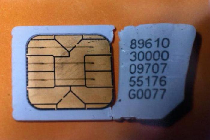 Wiederherstellen der SIM-Karte Pay Moskau