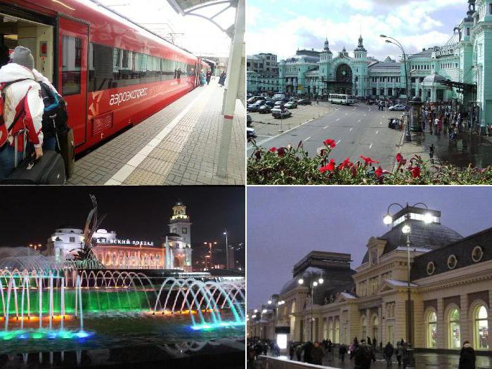Hány vasútállomás Moszkvában