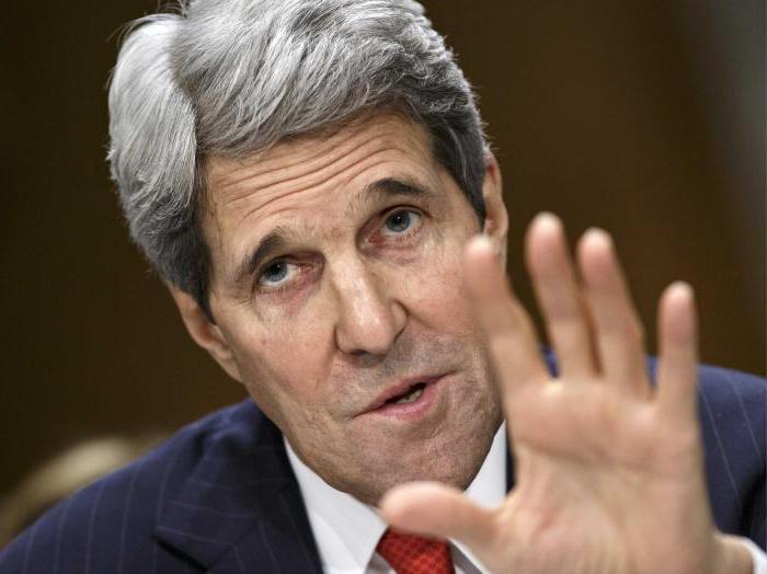 Amerikaanse staatssecretaris John Kerry