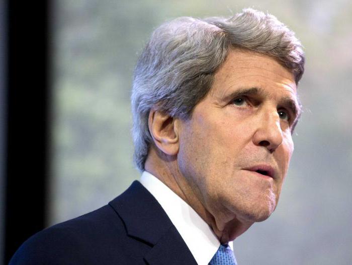 Amerikaanse staatssecretaris Kerry