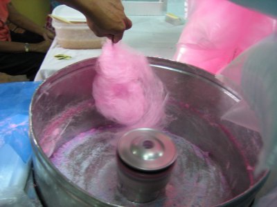 Ausrüstung zur Herstellung von Zuckerwatte