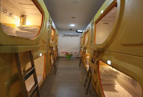 capsule hotels foto's