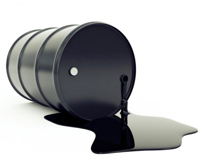 Barrel Öl in Litern