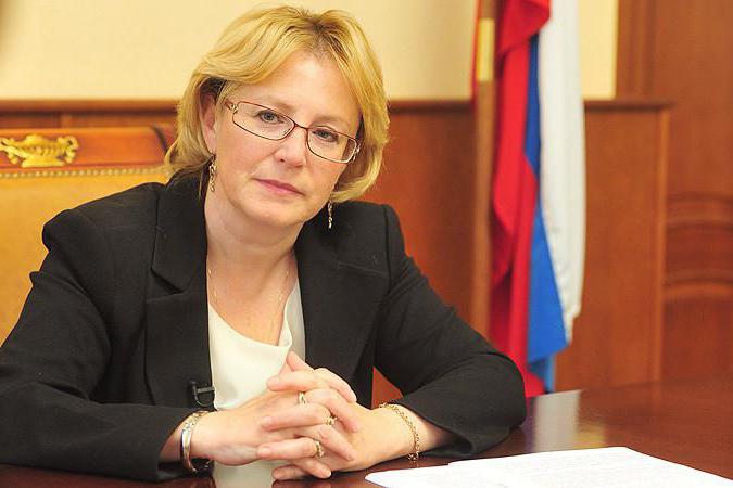 Ministr zdravotnictví Ruska příjmení křestní jméno prostřední jméno