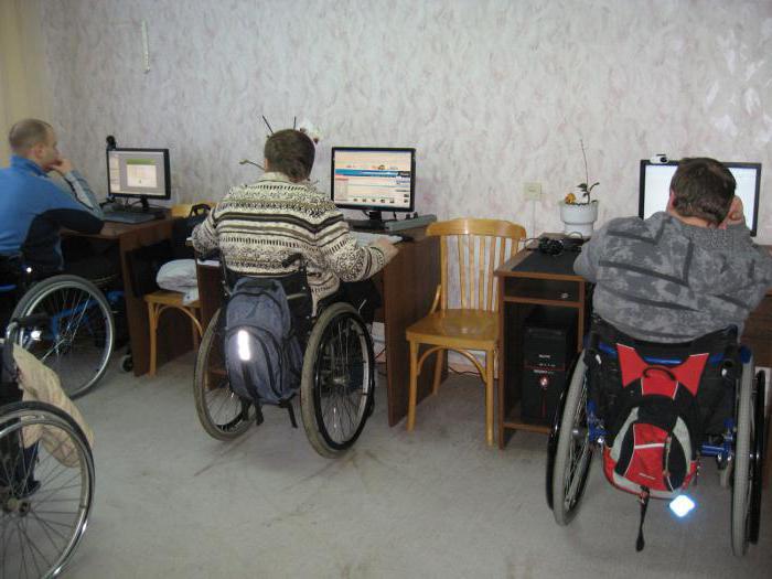 categorii de persoane cu dizabilități de muncă
