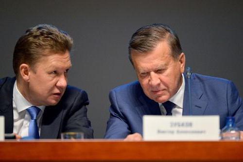 Indexace platů společnosti Gazprom