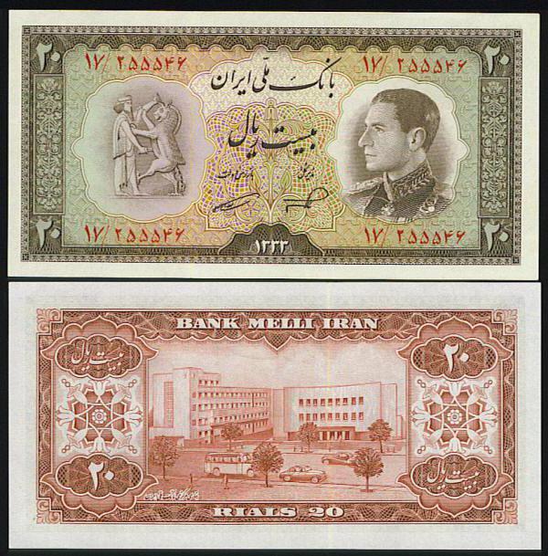 Valuta van Iran en Oman