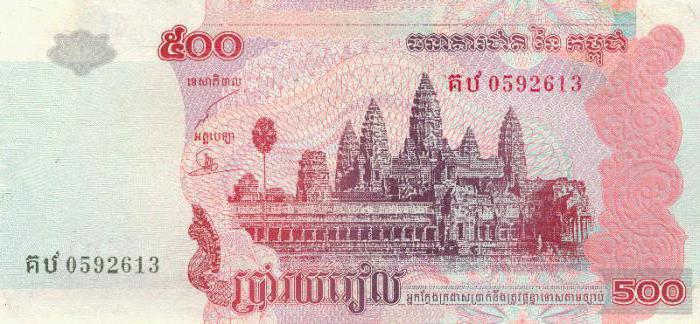 národní měna kambodže