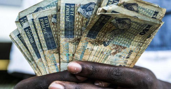 Sambische Währung Foto