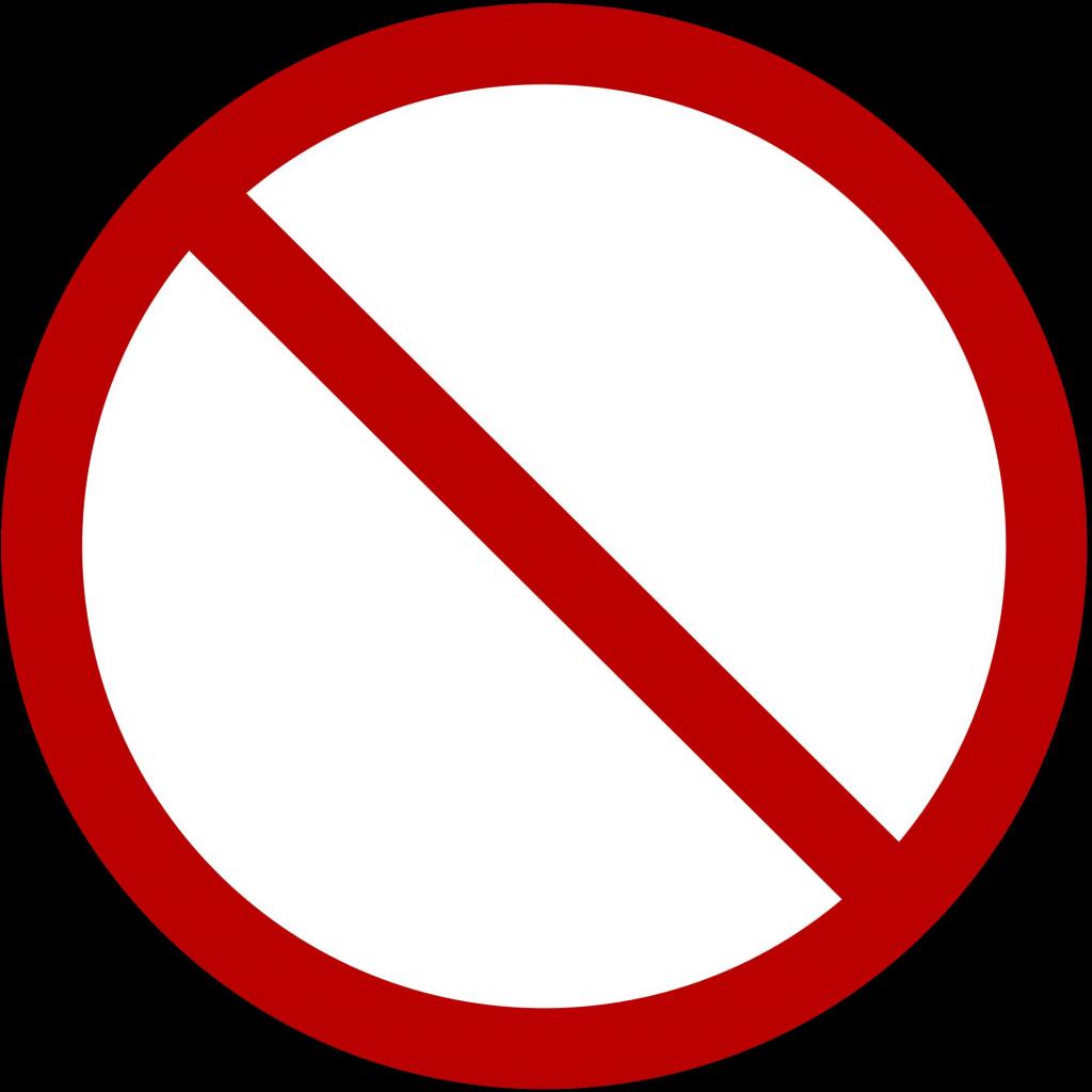 Zákaz činností